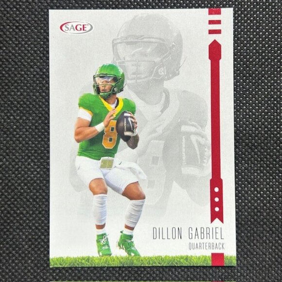 2025 SAGE HIT Low Series Dillon Gabriel Red #8 RC Rookie Cleveland Browns - Picture 1 of 2